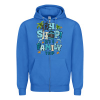 True Royal oh ship its a family trip Zipper Hoodie - MaliasSmallBusiness