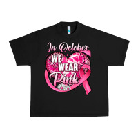 Black in october we wear pink heart Urban Heavy Tee - JahusDesignShop