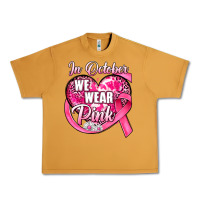 Peanut Butter in october we wear pink heart Urban Heavy Tee - JahusDesignShop