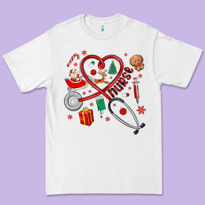 Premium Tee christmas nurse