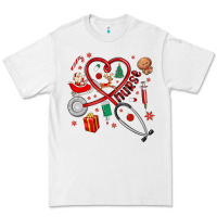 White christmas nurse Premium Tee - MaliasSmallBusiness