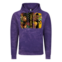 Cloud Purple juneteenth brush stroke Vintage Hoodie - HRA Design Shop