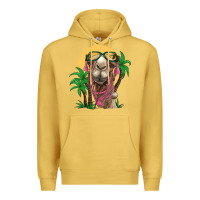 Antique Gold camel with oasis Premium Hoodie - BarkalooDesign