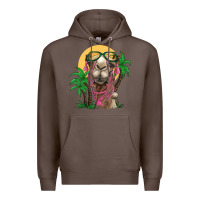 Coffee camel with oasis Premium Hoodie - BarkalooDesign