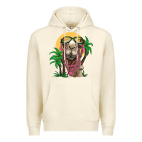 Sandshell camel with oasis Premium Hoodie - BarkalooDesign
