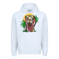 White camel with oasis Premium Hoodie - BarkalooDesign