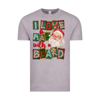 Vintage Zinc I Love A Man With A Beard Vintage Tee - FaDigitalArtStudio