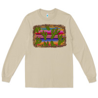 Mushroom cinco de mayo leopard frame Long Sleeve Tee - Artiststas