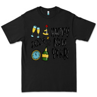 Black happy new year 2024 Premium Tee - MaliasSmallBusiness