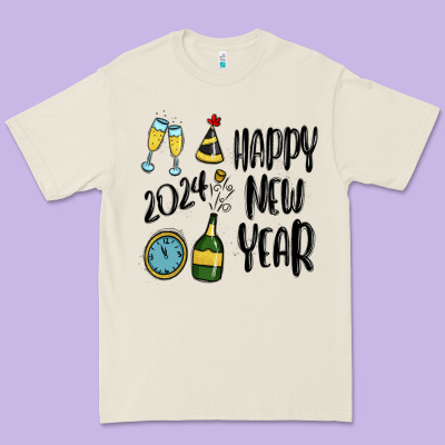 Premium Tee happy new year 2024