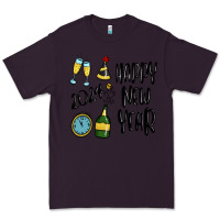 Plum happy new year 2024 Premium Tee - MaliasSmallBusiness