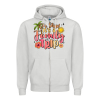 Dove Grey oh ship its a family trip summer vacation Zipper Hoodie - MaliasSmallBusiness