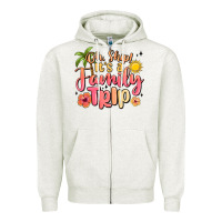Oatmeal Heather oh ship its a family trip summer vacation Zipper Hoodie - MaliasSmallBusiness