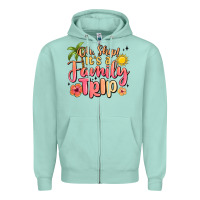 Oh Ship Its A Family Trip Summer Vacation Zipper Hoodie | Teevron