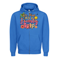 True Royal oh ship its a family trip summer vacation Zipper Hoodie - MaliasSmallBusiness