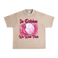 French Oak in october we wear pink breast cancer valleybal Urban Heavy Tee - JahusDesignShop