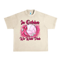 Sandshell in october we wear pink breast cancer valleybal Urban Heavy Tee - JahusDesignShop