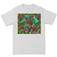 Dove Grey koala tumbler Premium Tee - BarkalooDesign