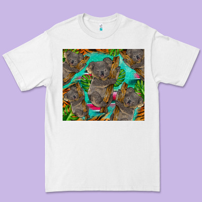 Koala Tumbler Premium Tee Designed By Barkaloodesign