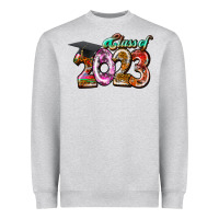Heather Grey class of 2023 Heavyweight Sweatshirt - RacoonDesign