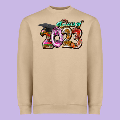 Class Of 2023 Heavyweight Sweatshirt Designed By Racoondesign