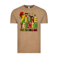 Vintage Coffee juneteenth fist free ish since 1865 Vintage Tee - HRA Design Shop