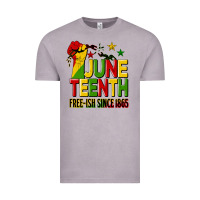 Vintage Zinc juneteenth fist free ish since 1865 Vintage Tee - HRA Design Shop
