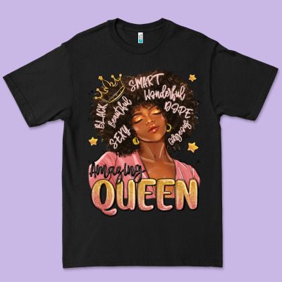 Premium Tee black queen