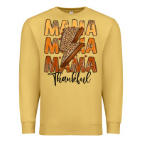 Antique Gold Thankful Mama Premium Sweatshirt - MaliasSmallBusiness