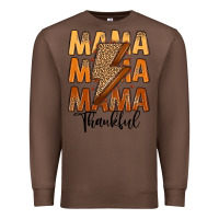 Chestnut Thankful Mama Premium Sweatshirt - MaliasSmallBusiness