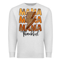 Oatmeal Heather Thankful Mama Premium Sweatshirt - MaliasSmallBusiness