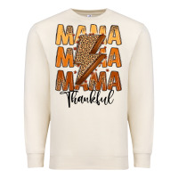 Sandshell Thankful Mama Premium Sweatshirt - MaliasSmallBusiness