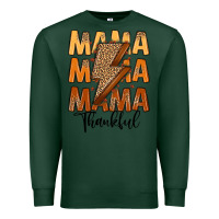Sports Green Thankful Mama Premium Sweatshirt - MaliasSmallBusiness