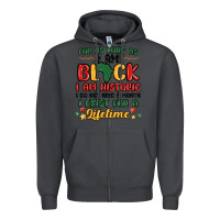 Smoke black history month malia Zipper Hoodie - MaliasSmallBusiness