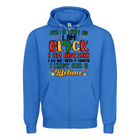 True Royal black history month malia Zipper Hoodie - MaliasSmallBusiness