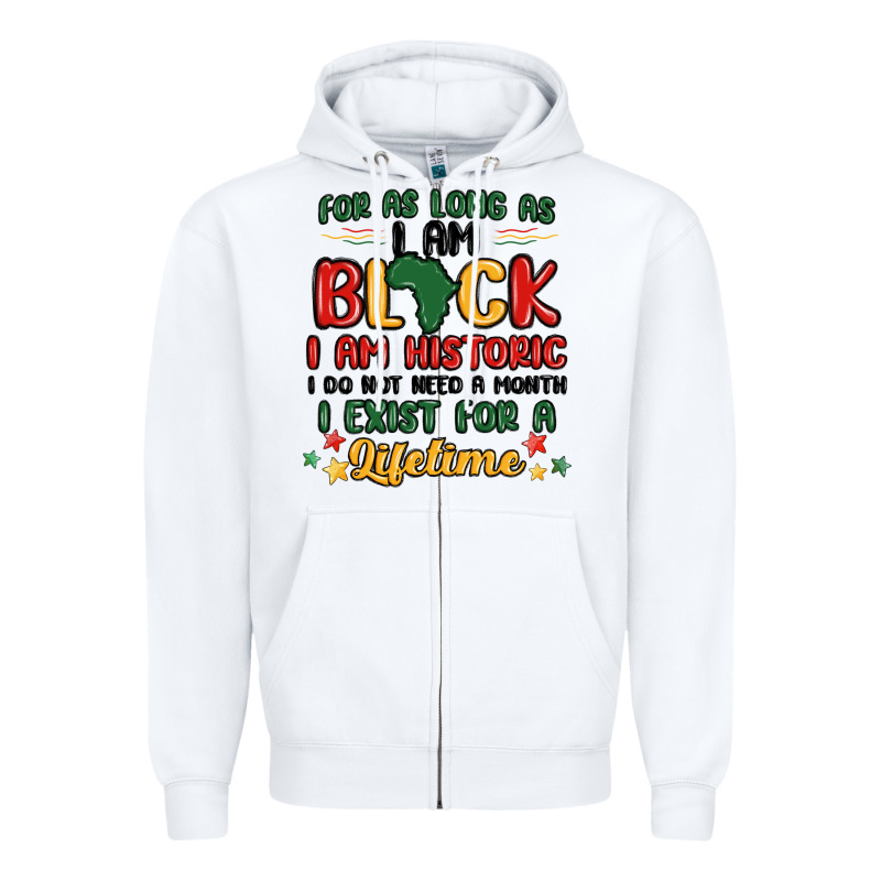 Black History Month Malia Zipper Hoodie by MaliasSmallBusiness | Teevron