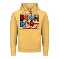 Vintage Mustard Boom boom mama Vintage Hoodie - Neo Western