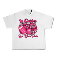 Lunar Rock in october we wear pink cheer with football breast Urban Heavy Tee - JahusDesignShop