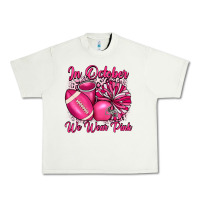 Pistachio in october we wear pink cheer with football breast Urban Heavy Tee - JahusDesignShop