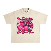 Sandshell in october we wear pink cheer with football breast Urban Heavy Tee - JahusDesignShop