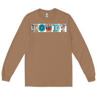 Toasted Coconut howdy Long Sleeve Tee - AdoDesignShop