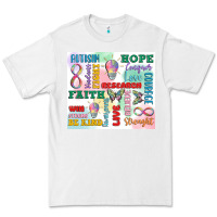 White autism Premium Tee - MaliasSmallBusiness