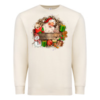 Sandshell Santa Premium Sweatshirt - MaliasSmallBusiness