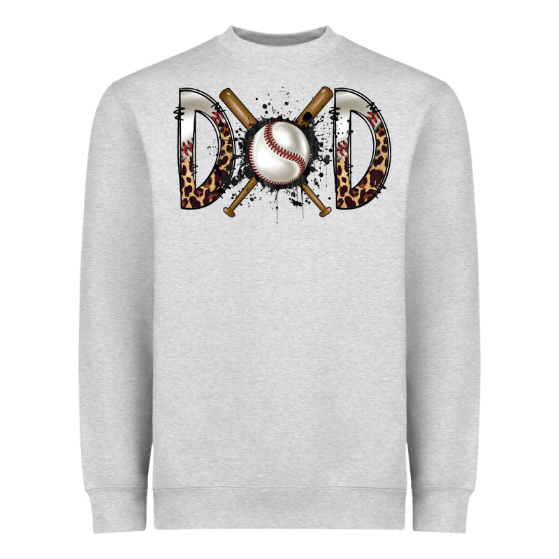 Dad Baseball Heavyweight Sweatshirt by RacoonDesign | Teevron