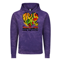 Cloud Purple juneteenth 1865 graffiti Vintage Hoodie - HRA Design Shop
