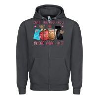 Smoke can't talk right now doing mimi shit Zipper Hoodie - MaliasSmallBusiness