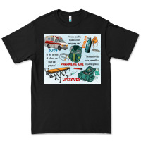Black paramedic life Premium Tee - MaliasSmallBusiness