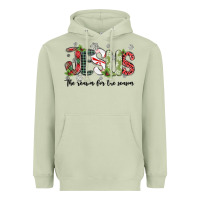 Matcha jesus the reason for the season Heavyweight Hoodie - MaliasSmallBusiness