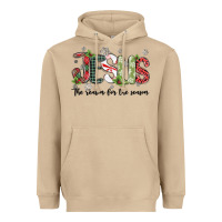 Mushroom jesus the reason for the season Heavyweight Hoodie - MaliasSmallBusiness