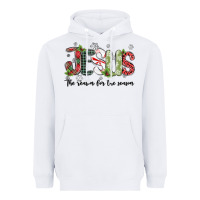 White jesus the reason for the season Heavyweight Hoodie - MaliasSmallBusiness